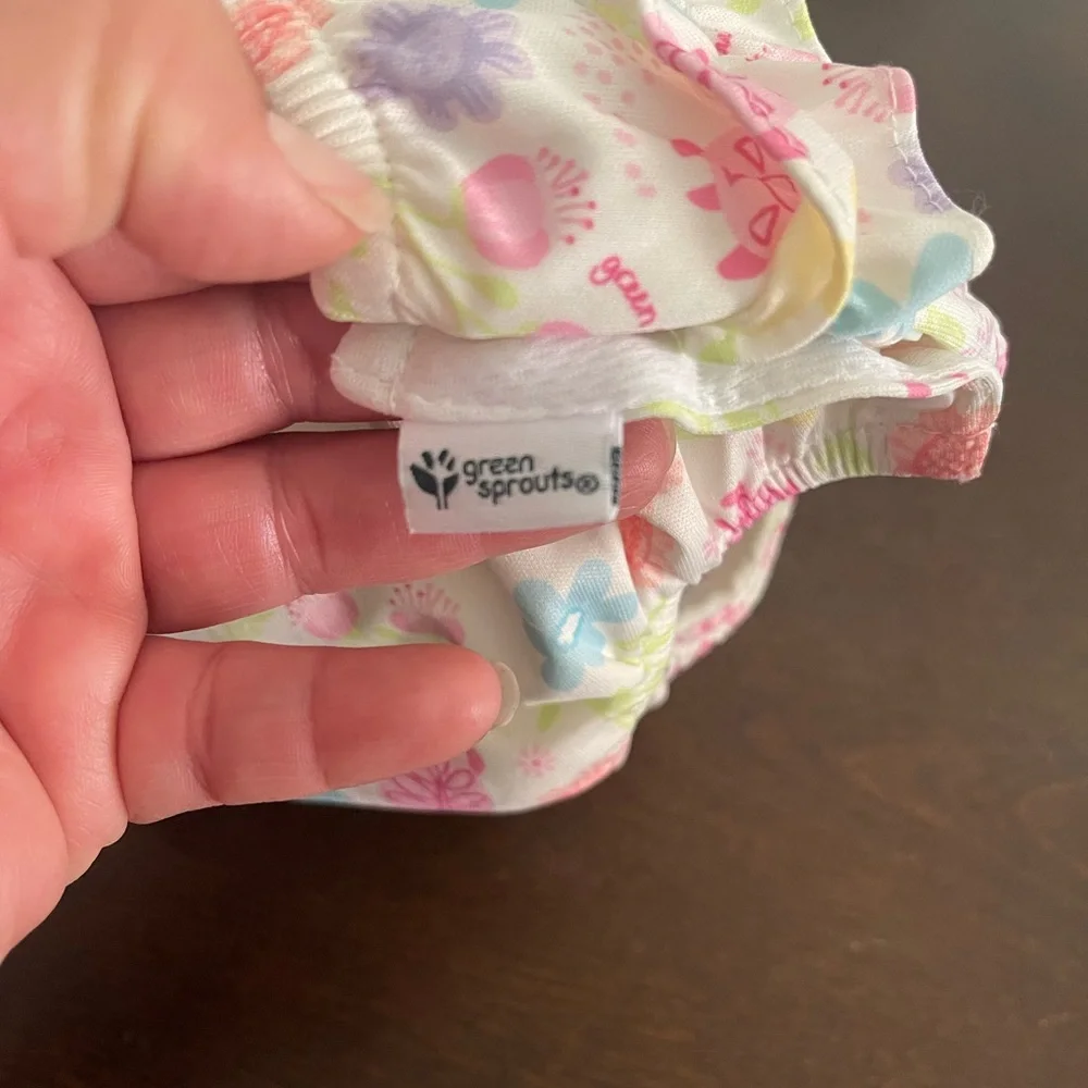 Green sprouts, eco ruffle snap swim diaper